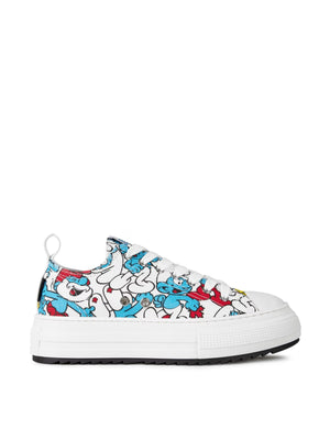 DSQUARED2 Smurfs Low Top Sneakers for Women