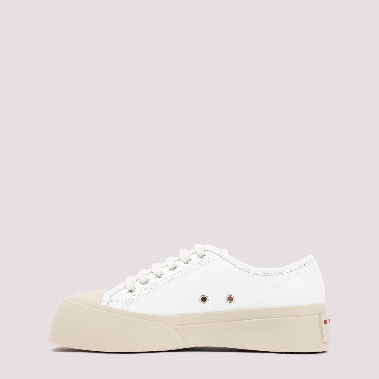 MARNI Stylish Leather Sneaker with Chunky Sole for Men