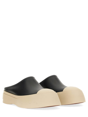 MARNI Elegant Women's Leather Moccasins - Timeless Comfort