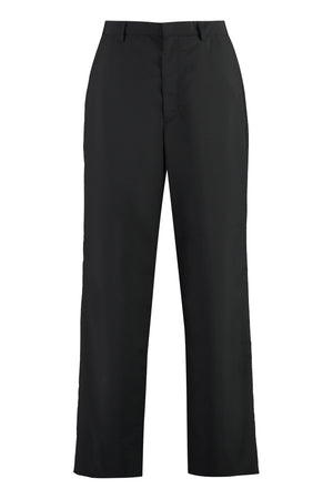 PRADA Classic Black Technical Pants for Men