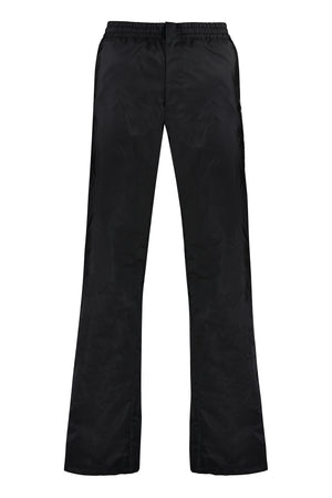 PRADA Black Re-nylon Pants for Men – FW23 Collection