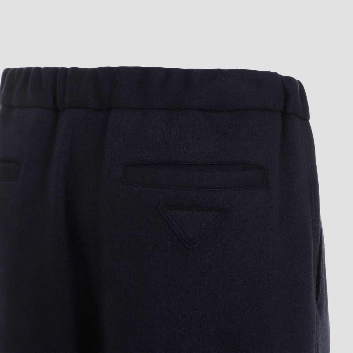 PRADA Luxury Blue Cashmere-Blend Trousers