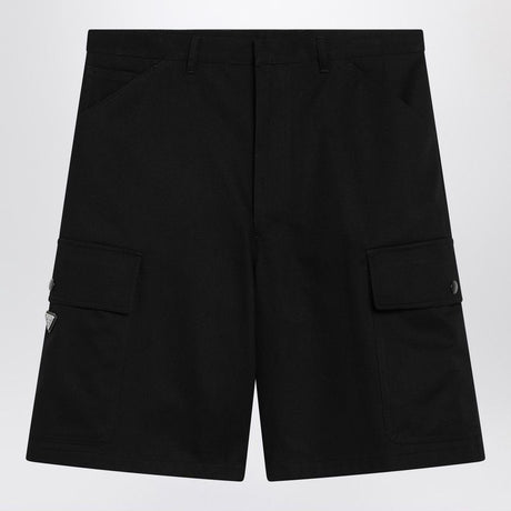 PRADA Men's Mini Cotton Bermuda Shorts