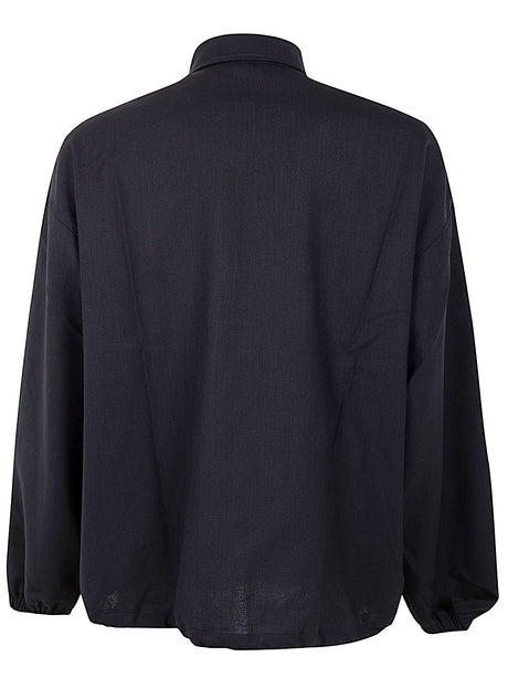 STUDIO NICHOLSON Wool Coach Jacket - Men’s Outerwear