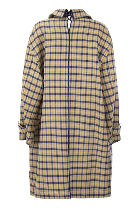 MARNI Reversible Checkered Wool Jacket for Women - SS24