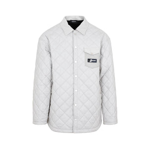 EGONLAB Quilted Men's Shirt - Gray