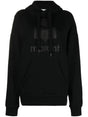 ISABEL MARANT ETOILE Black Hoodie for Women - Spring/Summer 2024