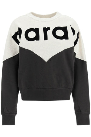 ISABEL MARANT ETOILE Faded Black Sweatshirt for Women from Isabel Marant's FW23 Collection