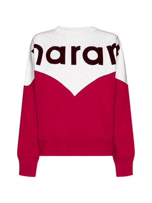 ISABEL MARANT ETOILE Raspberry Crewneck Sweatshirt for Women - FW23 Collection