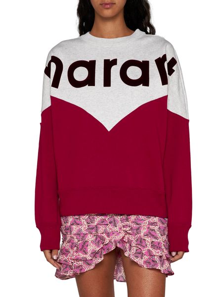 ISABEL MARANT ETOILE Raspberry Crewneck Sweatshirt for Women - FW23 Collection