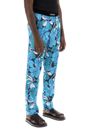 TOM FORD Floral Silk Pajama Pants for Men