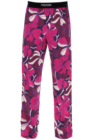 TOM FORD Floral Silk Pajama Pants for Men