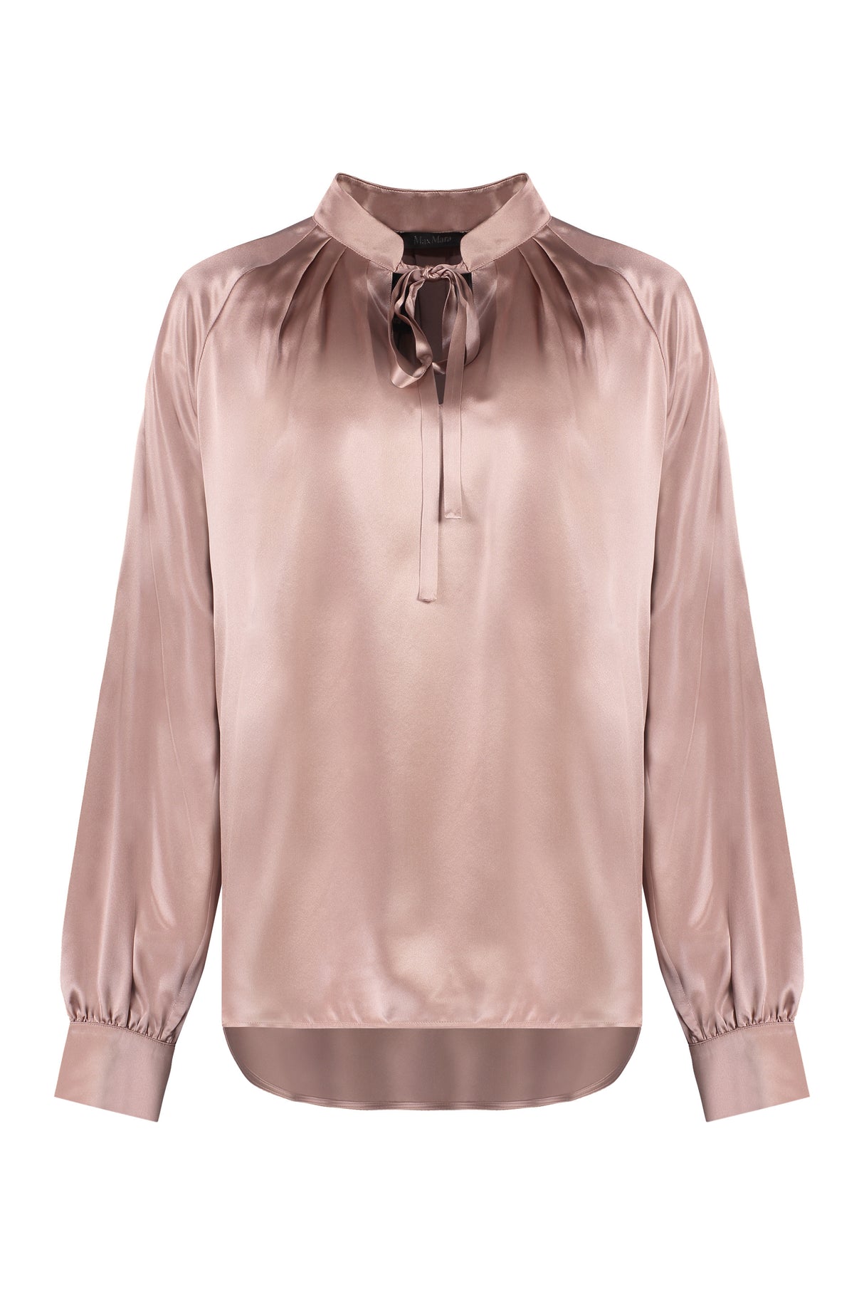 MAX MARA Feminine Pink Silk Blouse for Women