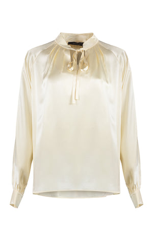 MAX MARA Elegant Panna Silk Blouse for Women - FW23 Collection