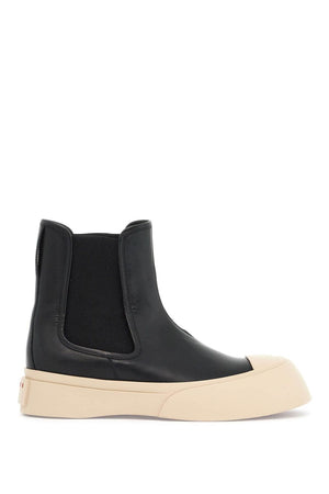 MARNI Classic Leather Chelsea Boots for Men