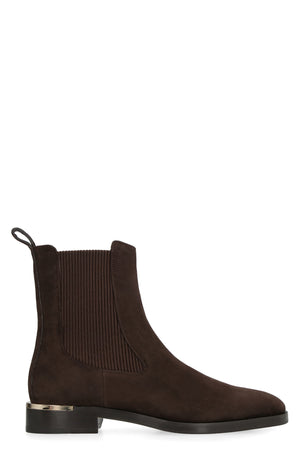 JIMMY CHOO Luxurious Suede Chelsea Boots for Women - FW23 Collection