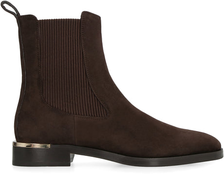 JIMMY CHOO Luxurious Suede Chelsea Boots for Women - FW23 Collection