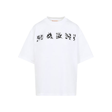 MARNI Cotton Classic T-Shirt for Women - SS25 Collection