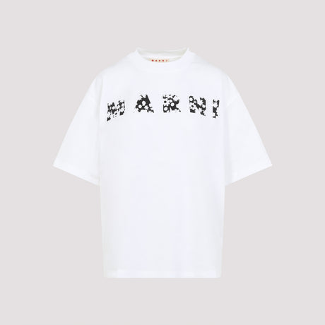 MARNI Cotton Classic T-Shirt for Women - SS25 Collection