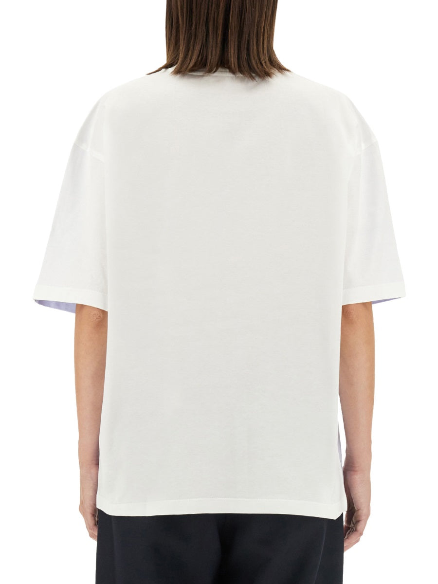 MARNI Oversized Logo Tee - Size 40