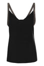 FABIANA FILIPPI Silk Sleeveless Top with Jewel Straps - FW23