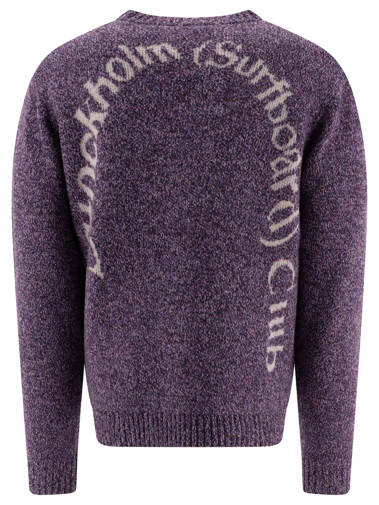 STOCKHOLM SURFBOARD CLUB Men's Regular Fit Mélange Sweater