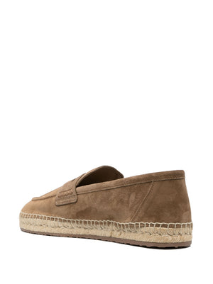 GIANVITO ROSSI Sophisticated Suede Espadrilles for Men - SS23 Collection