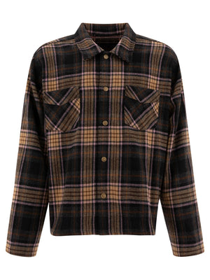 STOCKHOLM SURFBOARD CLUB Relaxed Fit Overshirt with Check Design for Men - FW24