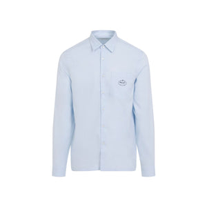 Áo Sơ Mi Oxford Cotton Cho Nam Có Túi Đằng Trước