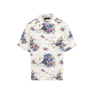 PRADA Men's Cotton Short Sleeve Shirt