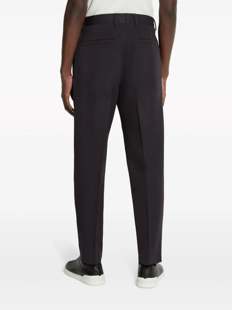 ZEGNA Cotton and Wool Pants for Men - SS24 Collection