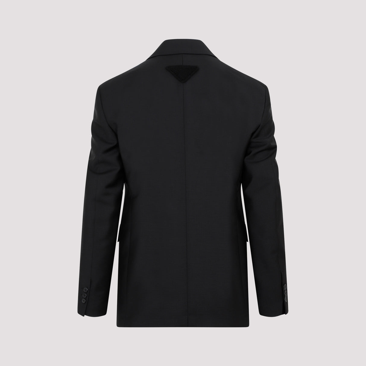 PRADA Men's Black Mohair Jacket - SS23 Collection