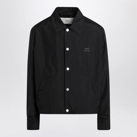 AMI PARIS Nylon Shirt Jacket with Logo