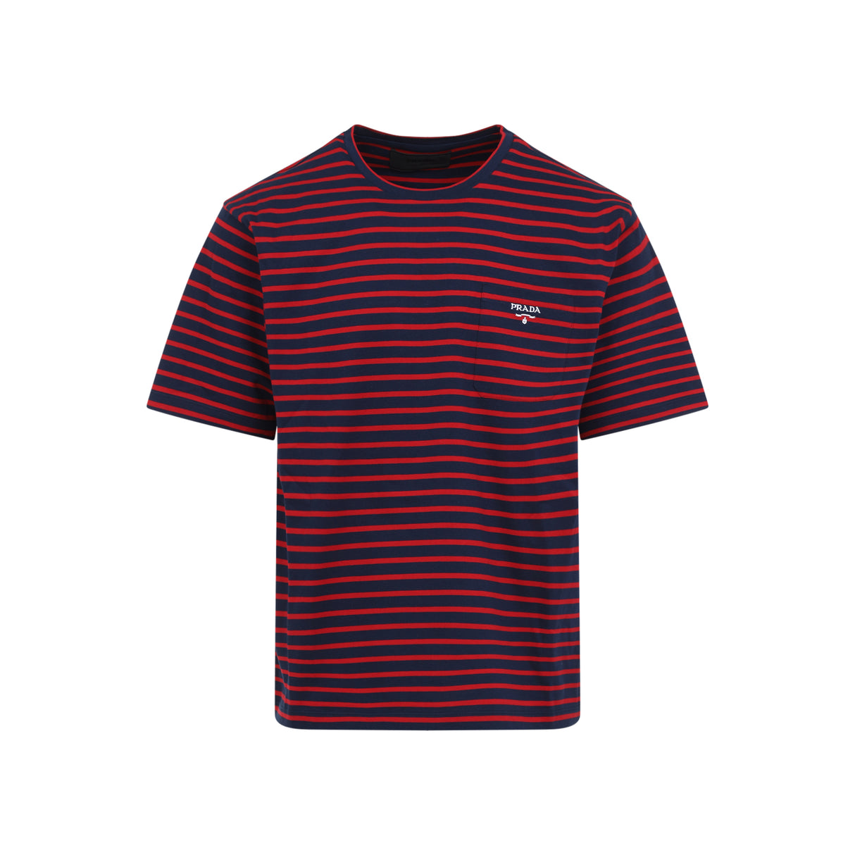 PRADA Classic Cotton T-Shirt for Men - SS25 Collection