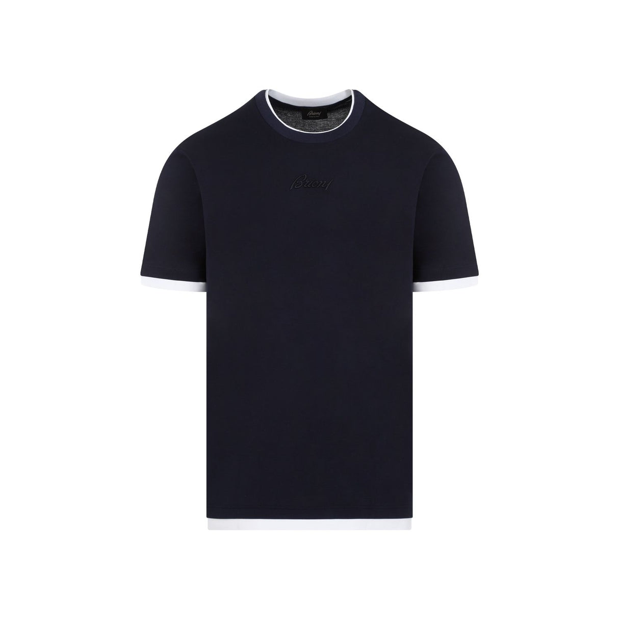 BRIONI Classic Cotton T-Shirt for Men - Perfect for Spring/Summer 2024