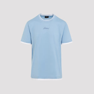 BRIONI Classic Cotton T-Shirt for Men - Perfect for Spring/Summer 2024