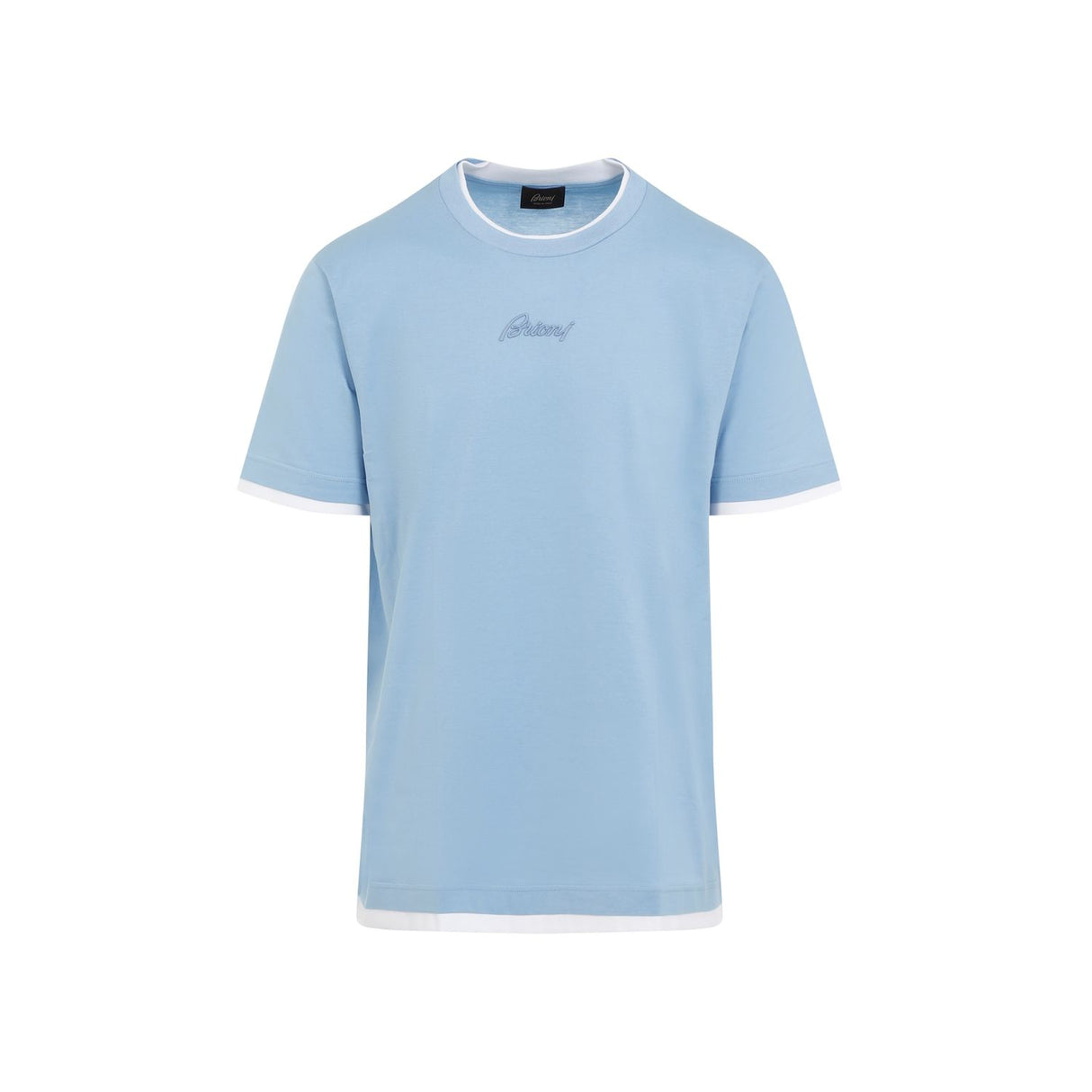 BRIONI Classic Cotton T-Shirt for Men - Perfect for Spring/Summer 2024