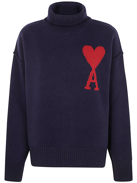 AMI PARIS Boxy Fit ADC Sweater for Women - FW24 Collection