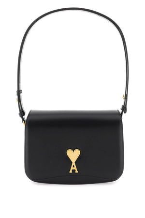 AMI PARIS Smooth Leather Crossbody Handbag