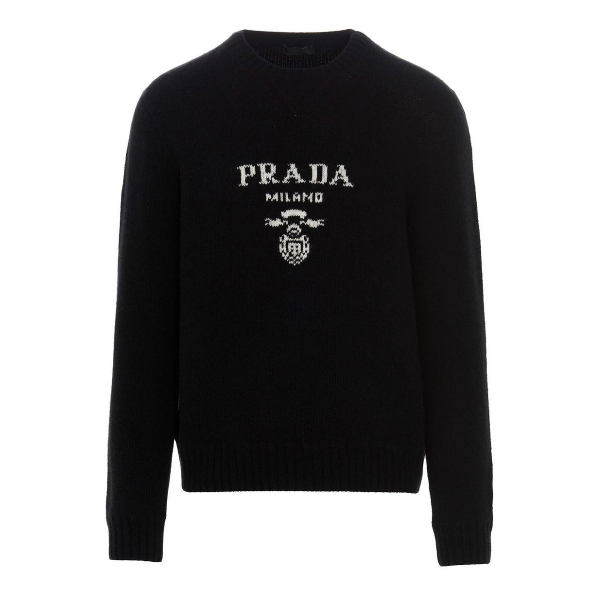 PRADA Classic Crewneck Sweater for Men - FW24 Collection