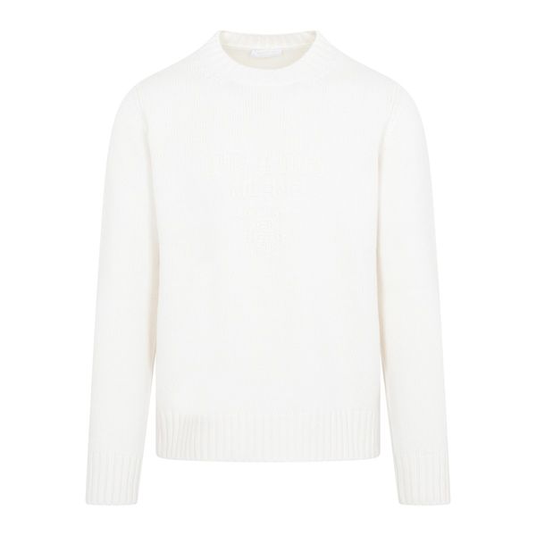 PRADA Luxurious Ribbed Wool Sweater for the Modern Day Fashionista