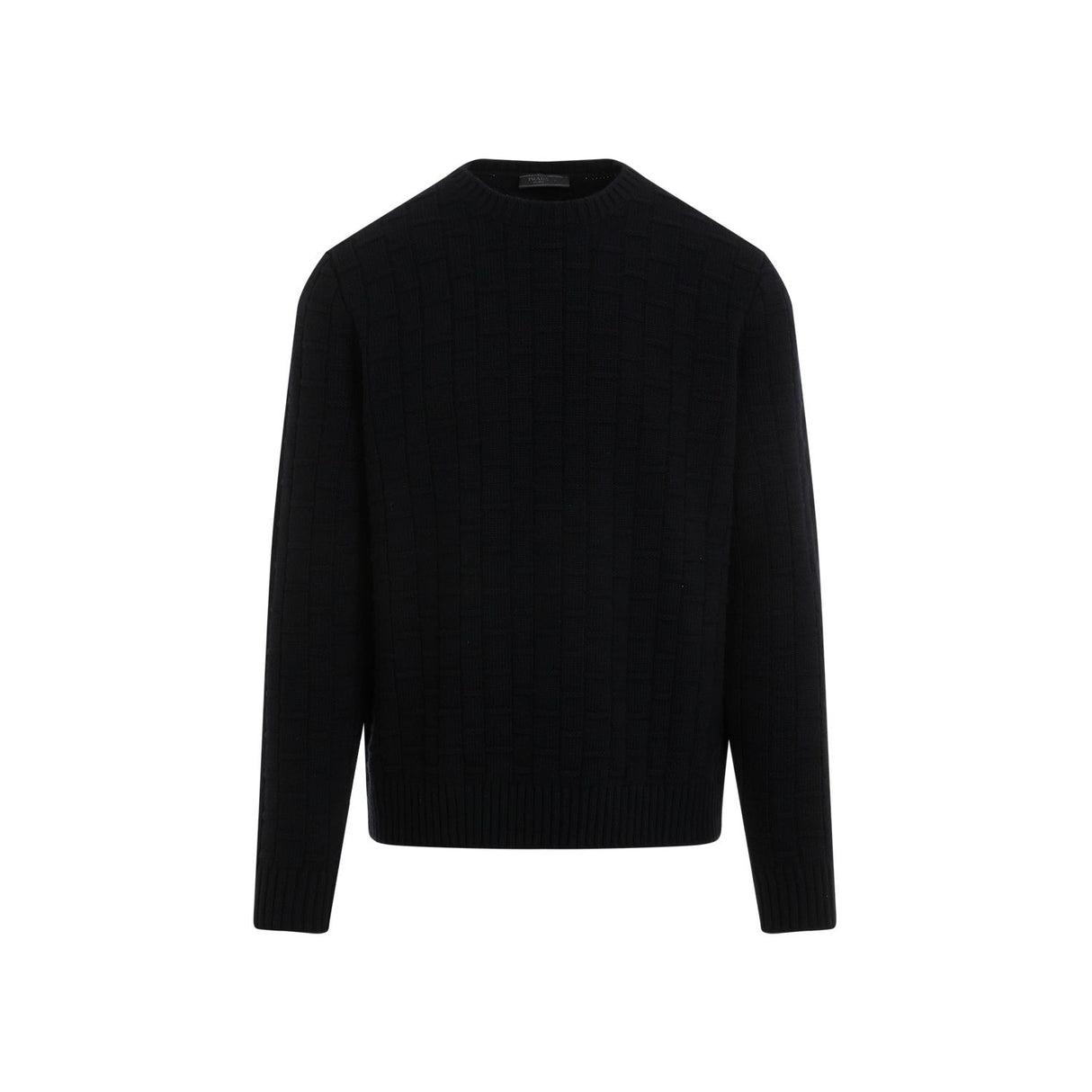 PRADA Luxury Cashmere-Blend Crewneck Sweater