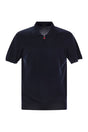 KITON Short-Sleeved Polo-Zip for Men