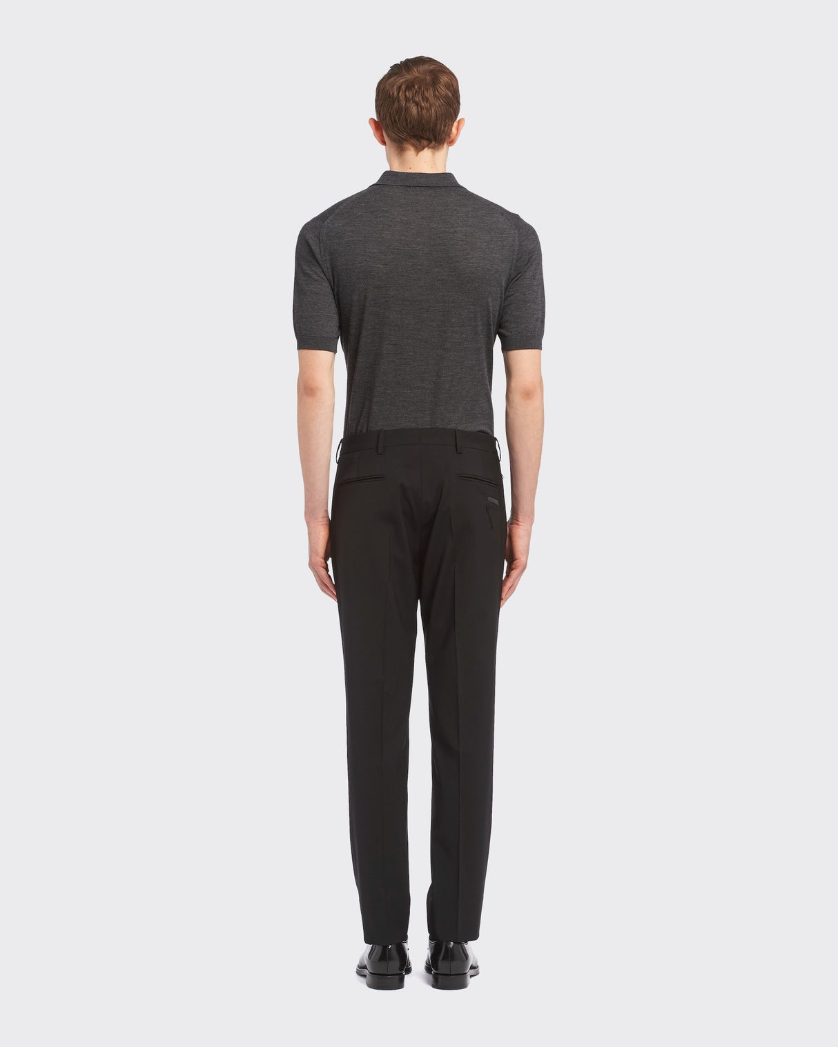 PRADA Men's Superfine Wool Pants - SS23 Collection