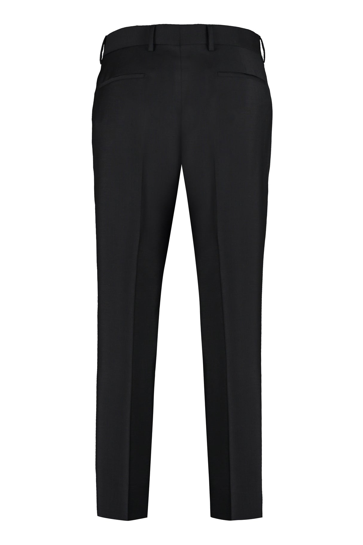 PRADA Men's Wool Blend Trousers for Spring/Summer 2023