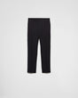 PRADA Classic Black Trousers for Men - Perfect for SS25