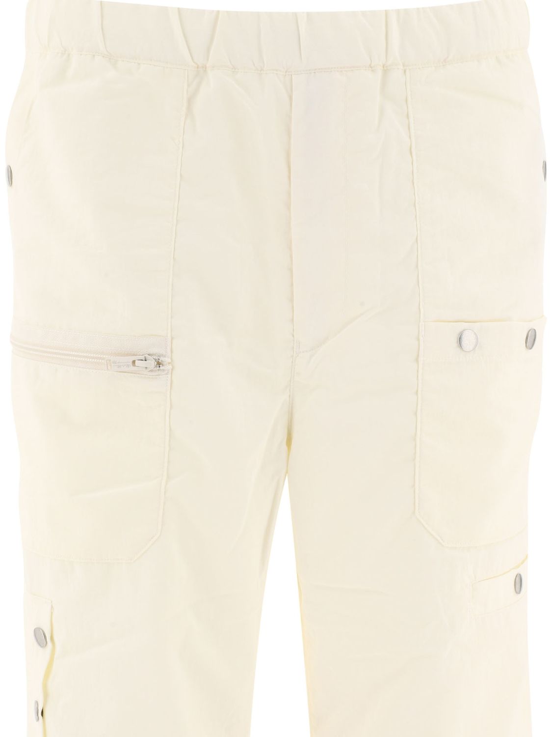 UNDERCOVER SS24 Men's White Cargo Trousers in 100% Nylon