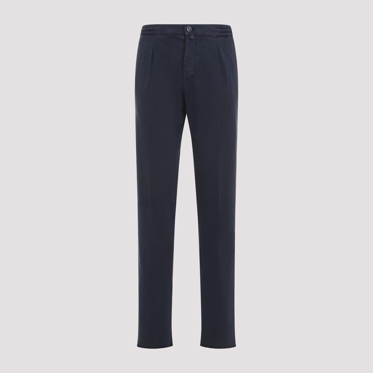 KITON Contemporary Blue Tailored Trousers