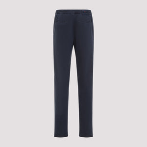 KITON Contemporary Blue Tailored Trousers