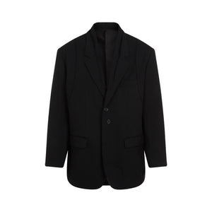 UNDERCOVER Stylish Black Polyester Jacket for Men - FW23
